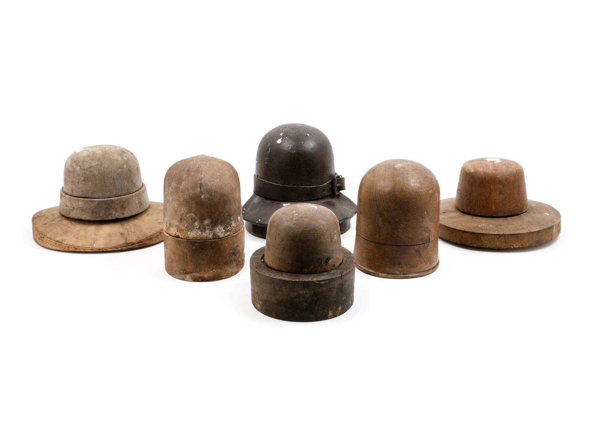 A Group of Six Hat Forms