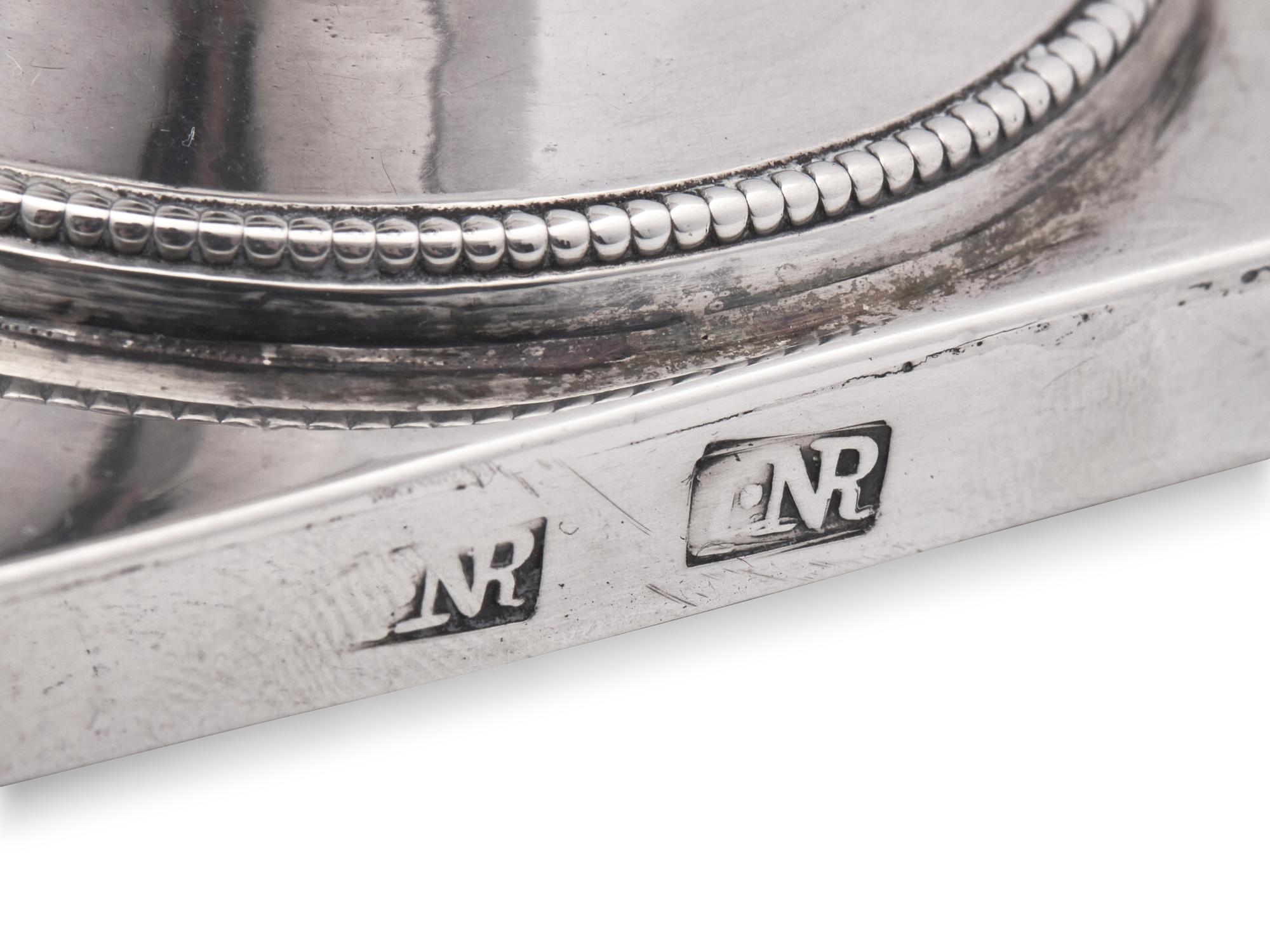 A Silver Creamer, Joseph & Nathaniel Richardson (active 1777-1790), Philadelphia, PA, Circa 1785