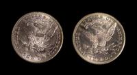 A Group of Two United States Liberty Head $10 Gold Coins