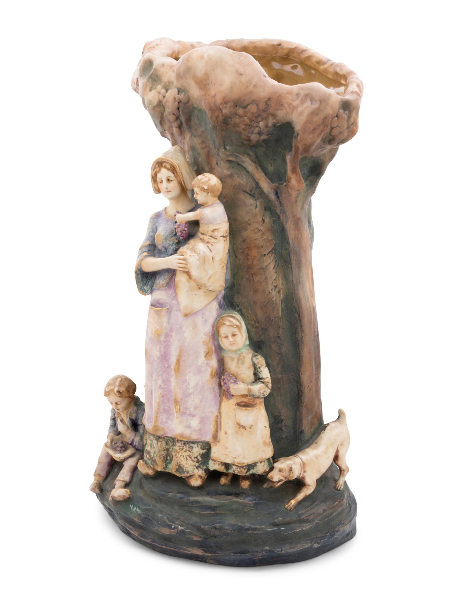 An Austrian Amphora Umbrella Stand