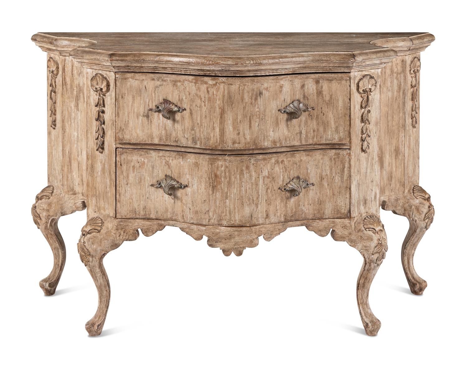 A Venetian Style Painted Commode