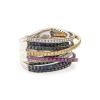 Two Diamond, Black Diamond, and Multigem Rings