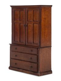An English Oak Diminutive Cabinet