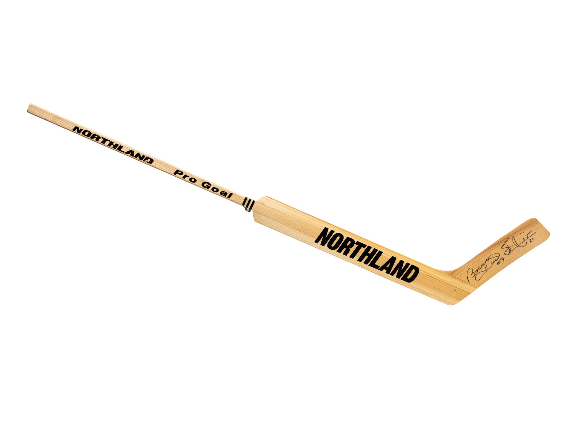 A Bobby Hull and Stan Mikita Dual Signed Hockey Stick