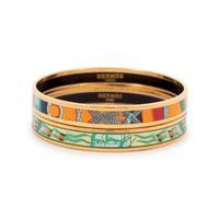 Two Hermès Bangles