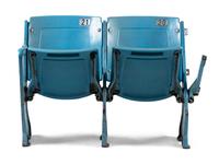 A Pair of Original Soldier Field Chicago Bears Stadium Seats