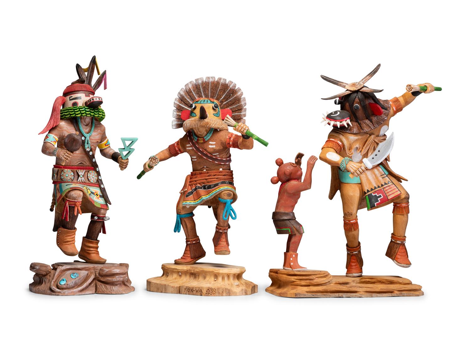 Katsinas, Kwivi , Sitululu , and Ogre with Mudhead