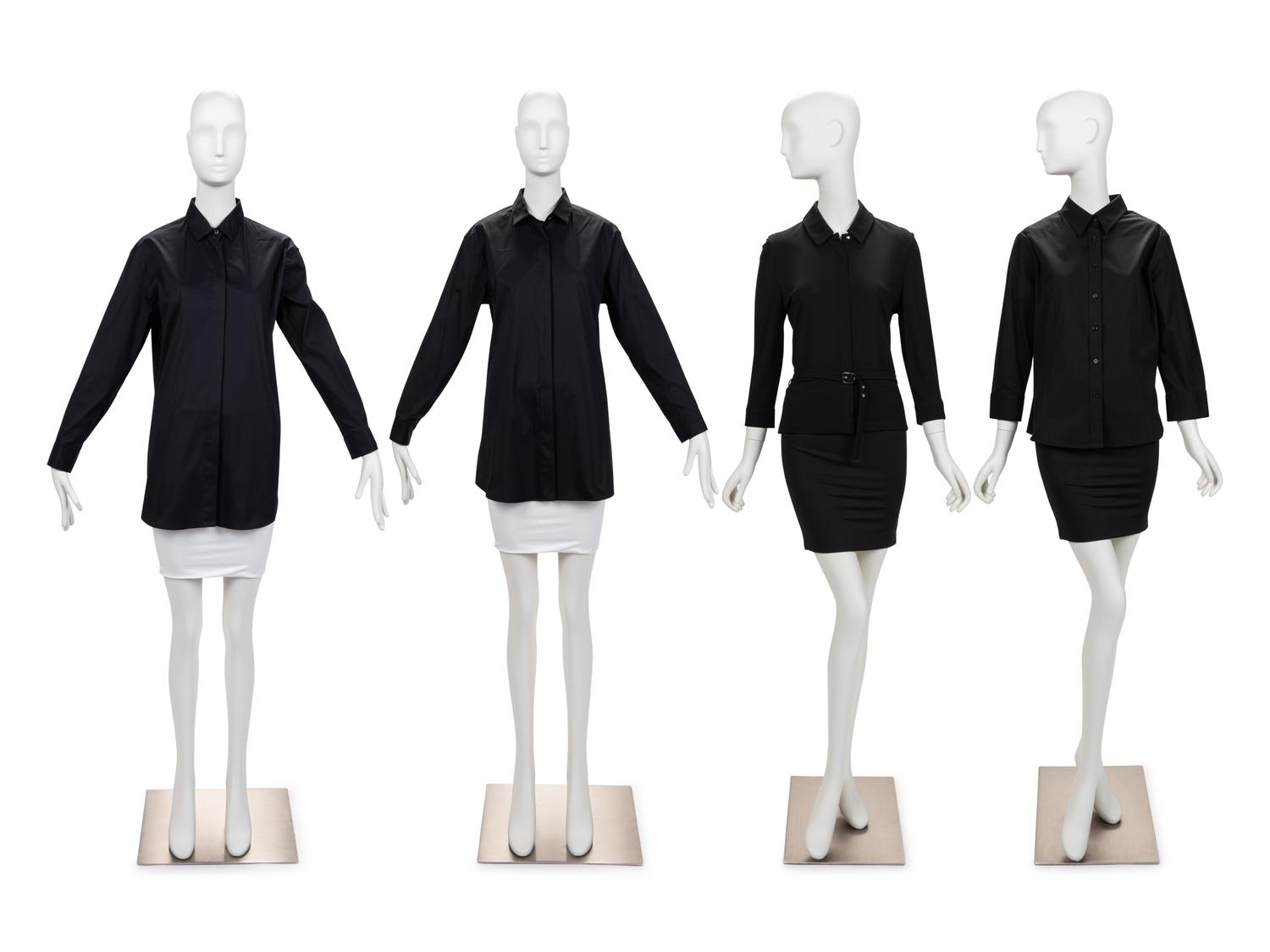 Four Designer Shirts: Two Prada, One Emilio Pucci, One Carolina Herrera, 2000-10s
