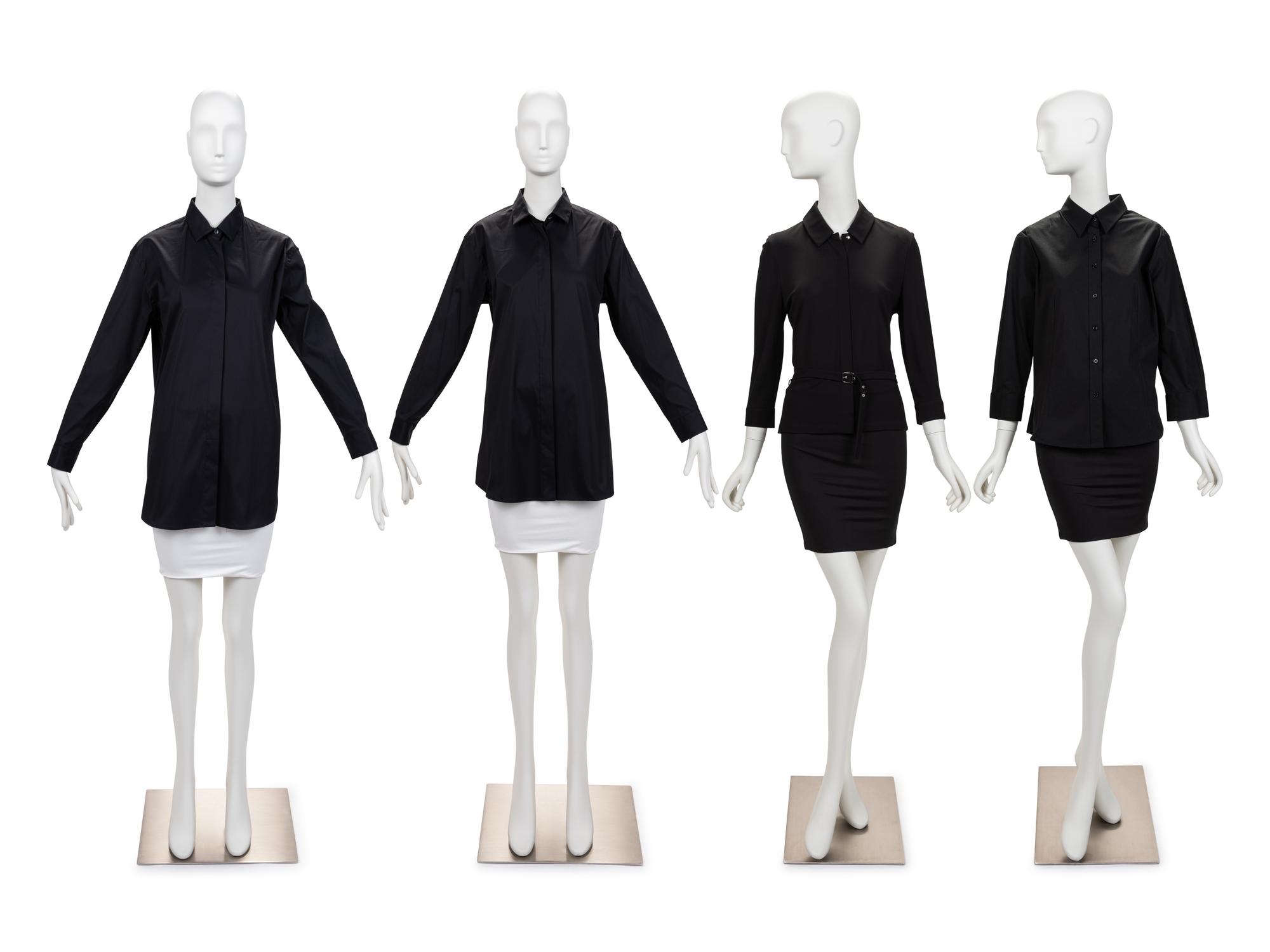Four Designer Shirts: Two Prada, One Emilio Pucci, One Carolina Herrera, 2000-10s