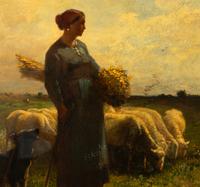 Glaneuse , 1867