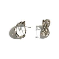 DIAMOND AND SYNTHETIC RUBY RING AND DIAMOND EARRINGS