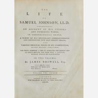 [Literature] Boswell, James The Life of Samuel Johnson...