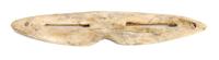 Inuit Carved Bone Snow Goggles Length 8 inches — 19th Century