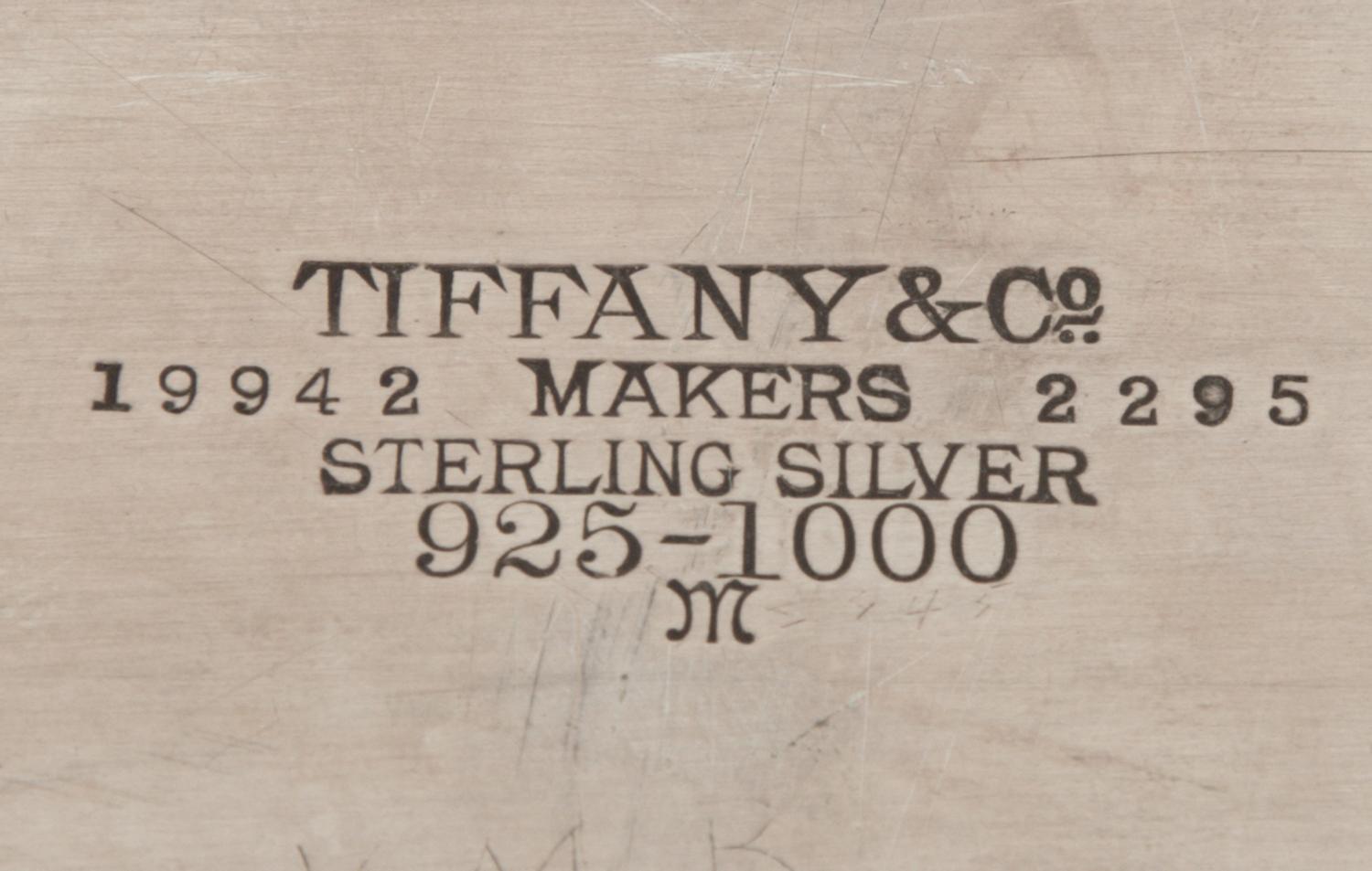 A Tiffany & Co. St. Dunstan Silver Platter — New York, First Half 20th Century