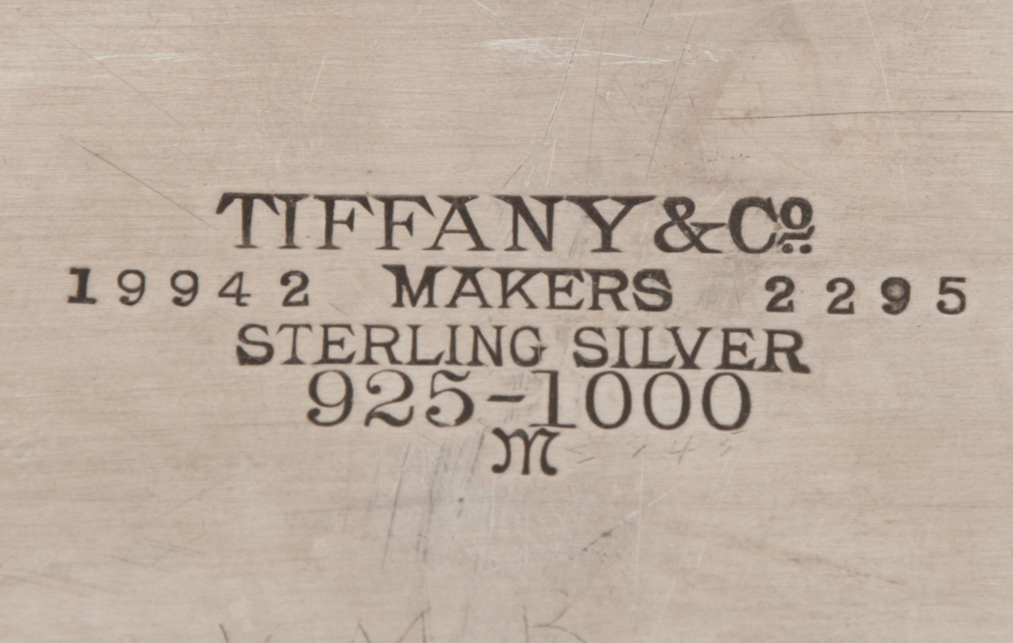 A Tiffany & Co. St. Dunstan Silver Platter — New York, First Half 20th Century