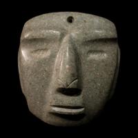 A Chontal Greenstone Mask
