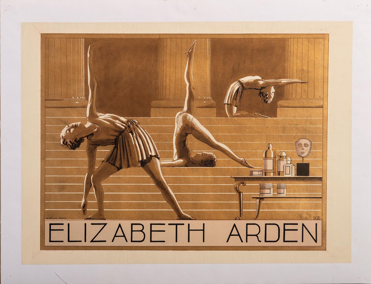 An Elizabeth Arden Advertising Print