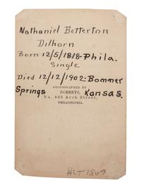 [CIVIL WAR]. Archive related to Albert Campbell Johnston and Nathaniel Dillhorn, 90th Pennsylvania Volunteers, incl. letter detailing the Battle of Cedar Mountain.