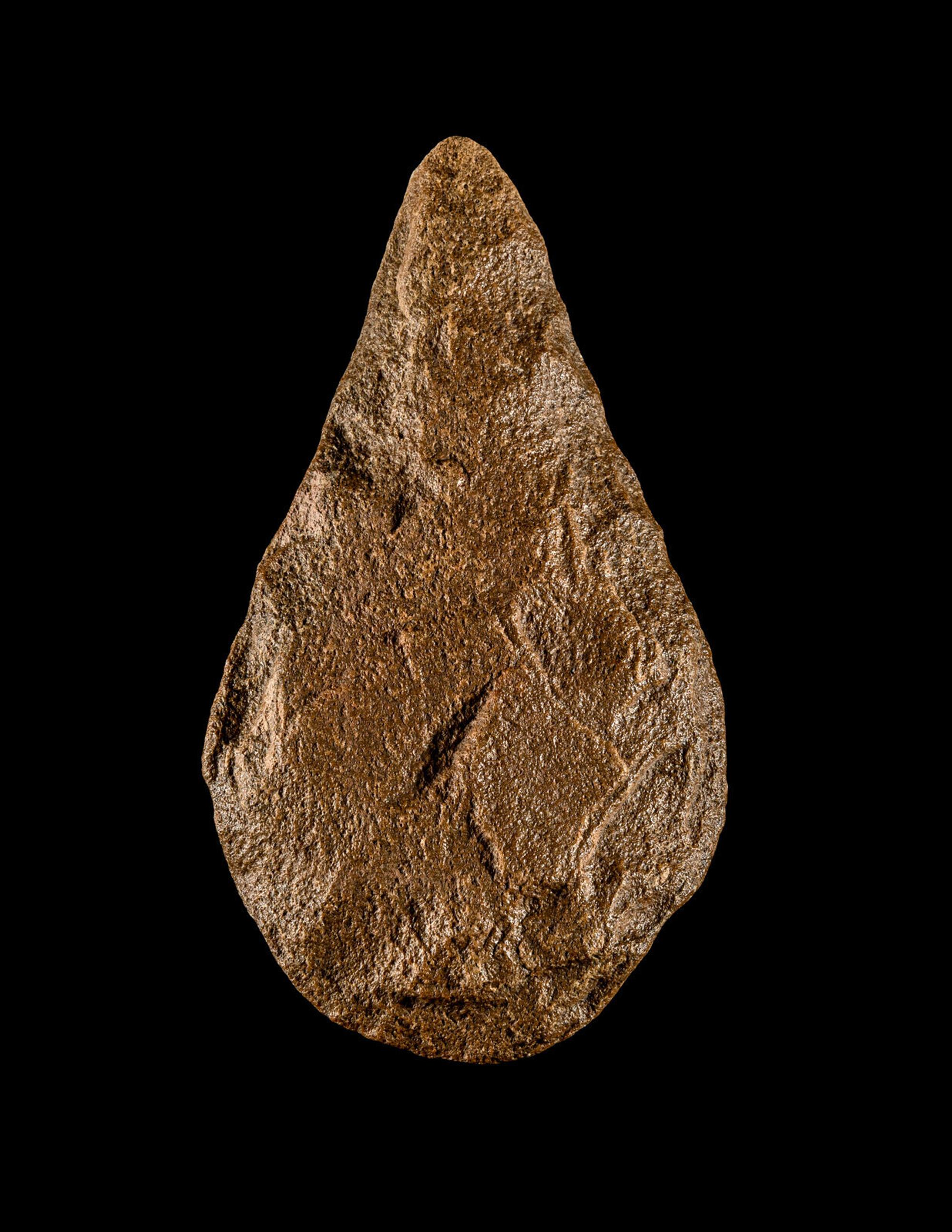 Six Paleolithic Quartzite Hand Axes