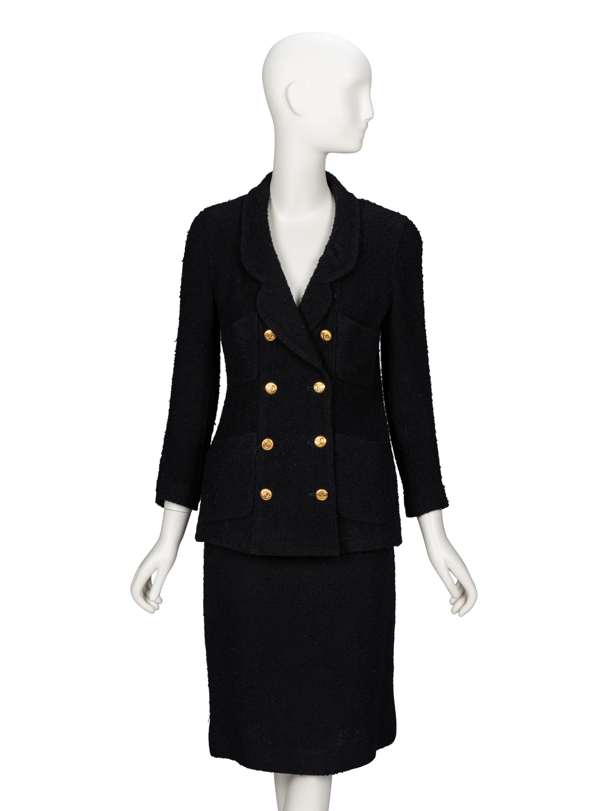 Chanel, Bouclé Tweed Skirt Suit