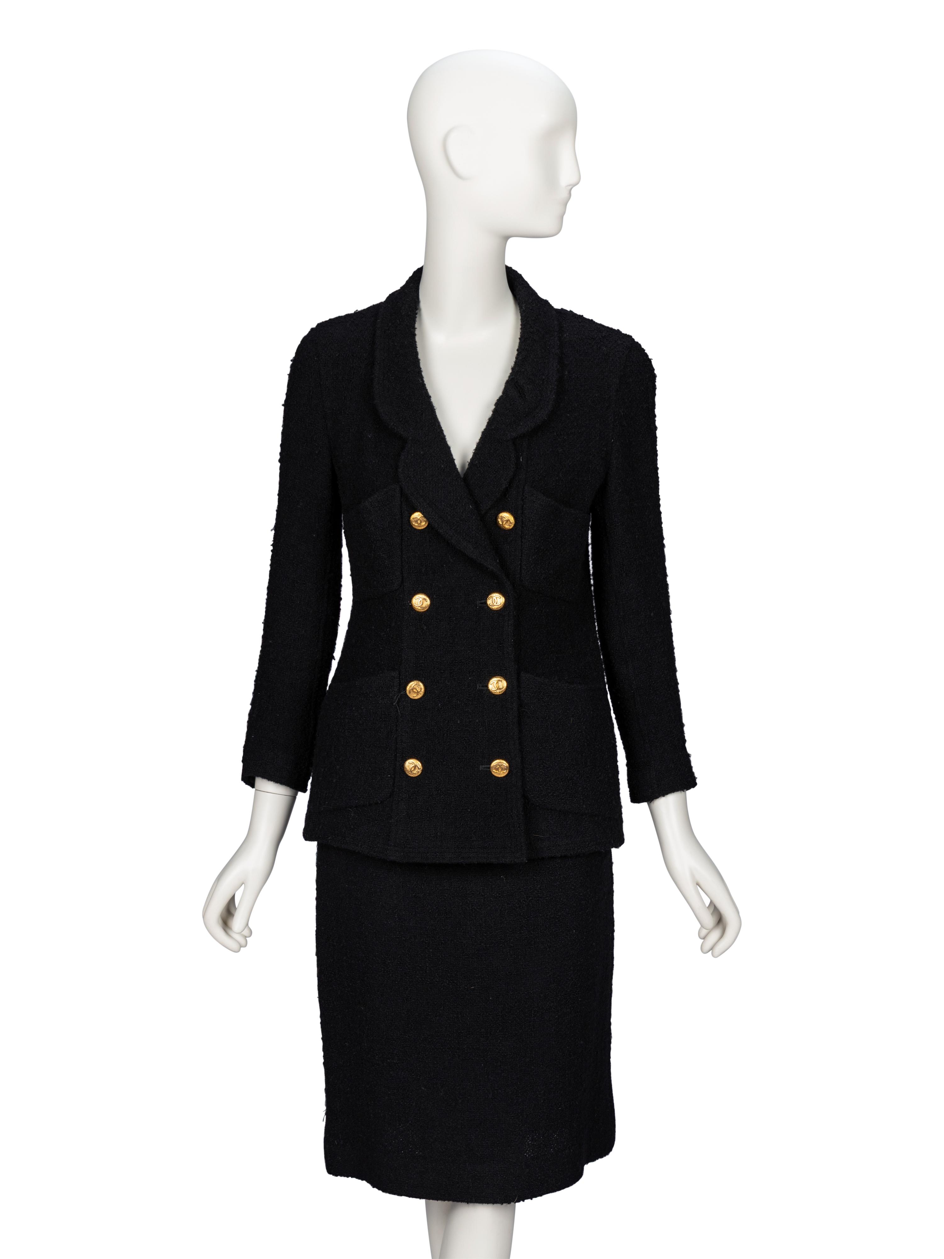 Chanel, Bouclé Tweed Skirt Suit