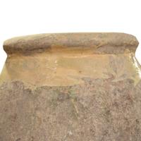 A Terra Cotta Biot Jar 22" W x 22" D x 33.25" H — France, 19th Century