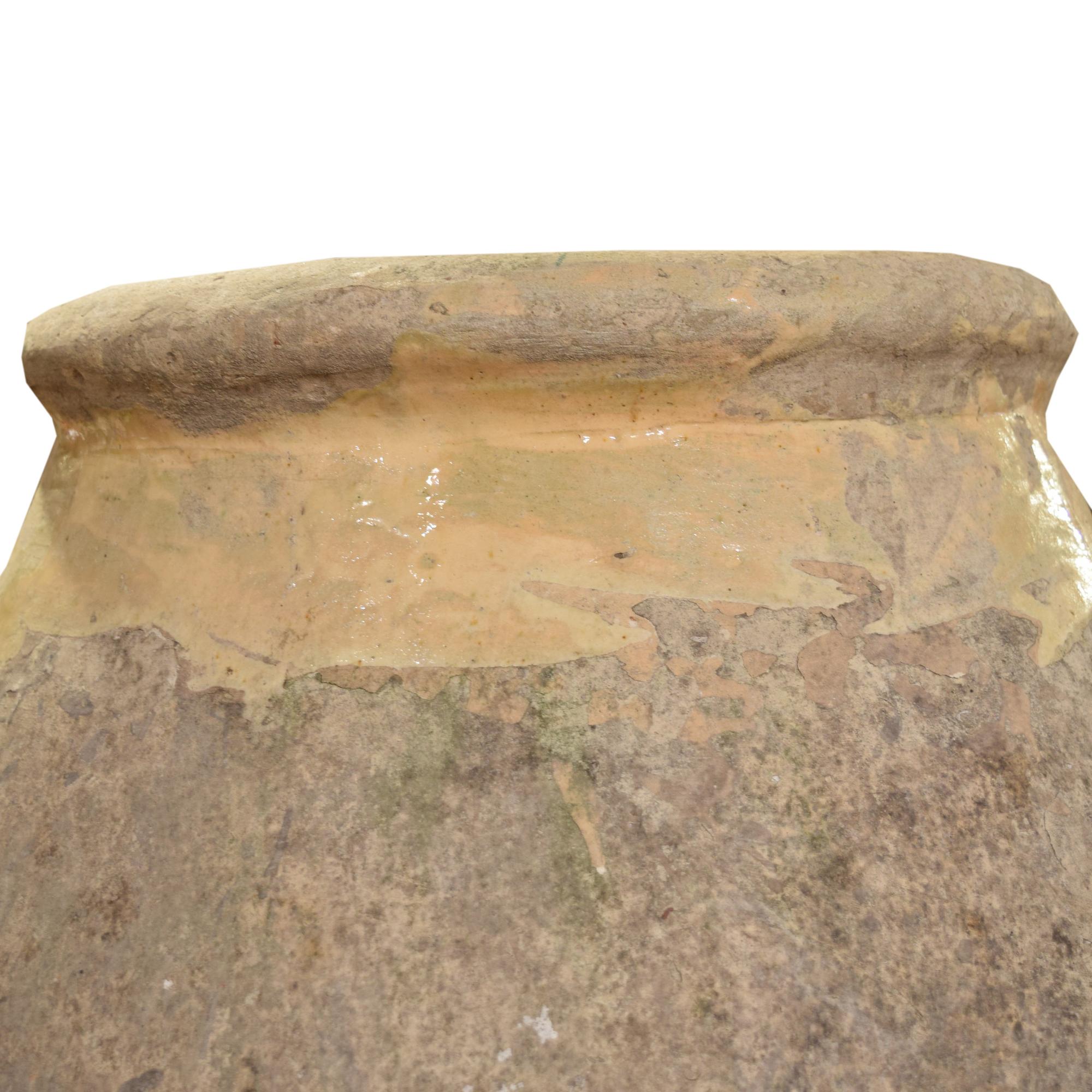 A Terra Cotta Biot Jar 22" W x 22" D x 33.25" H — France, 19th Century