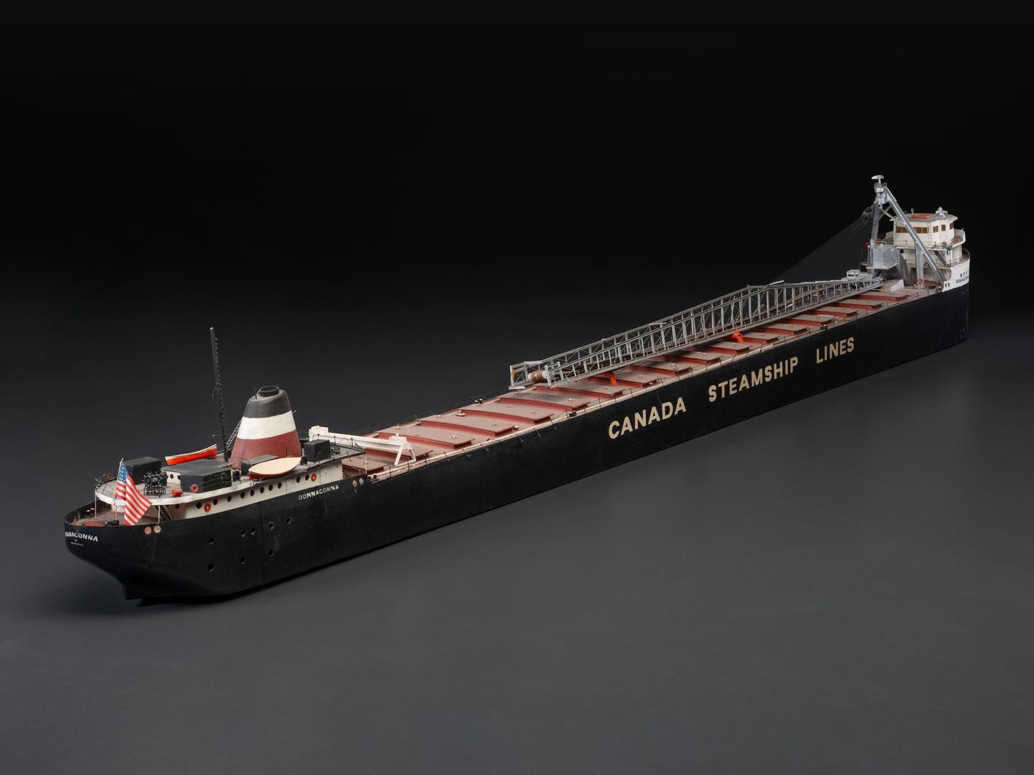 A Great Lakes Bulk Freighter Model, SS Donnacona