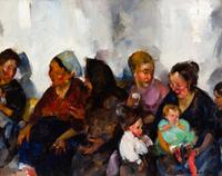 Jewish Mothers and Babies, Ellis Island