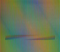 Inducción Cromática a Doble Frecuencia (from Serie Caura Permutación 7), 2015