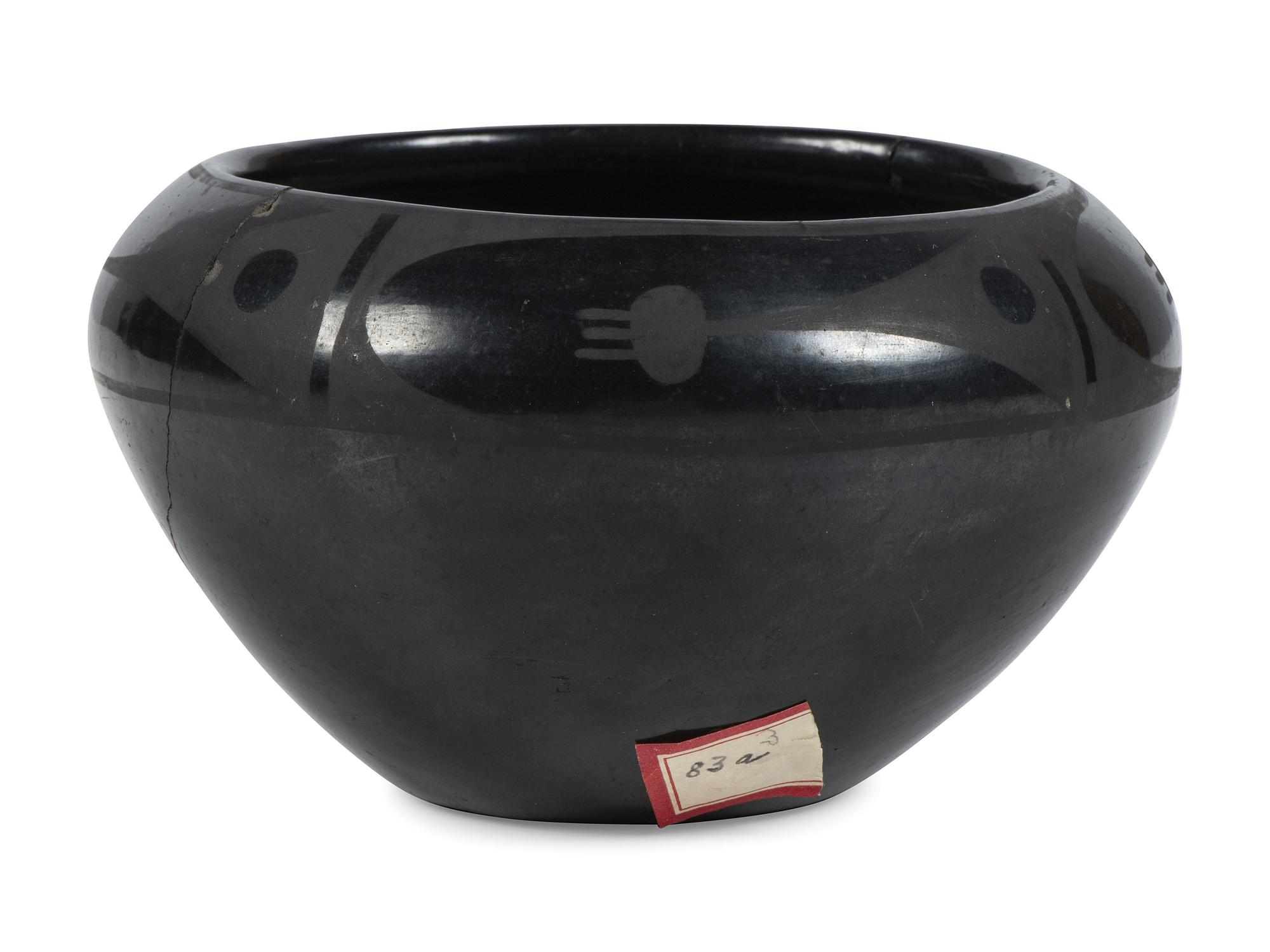 Blackware Pottery Bowl