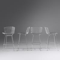 Set of Four Barstools Knoll, USA