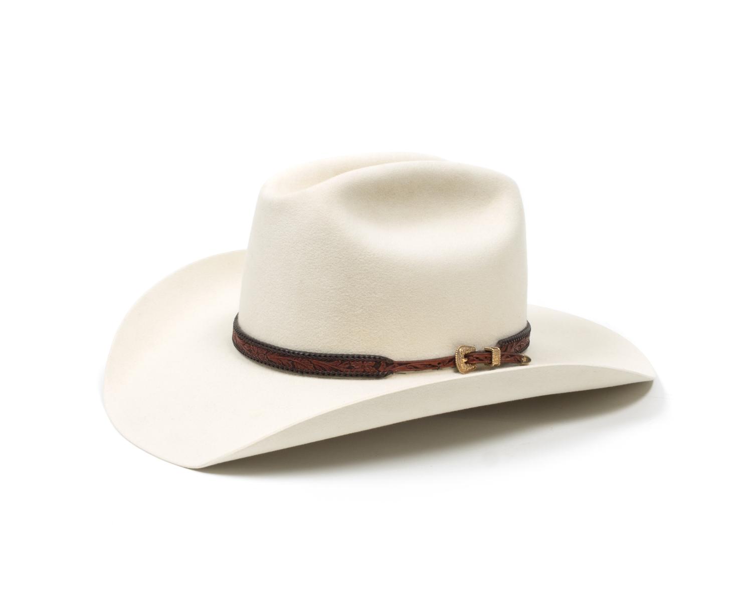 A Custom Made Cowboy Hat, Rand's Billings, Montana Size 7 1/4