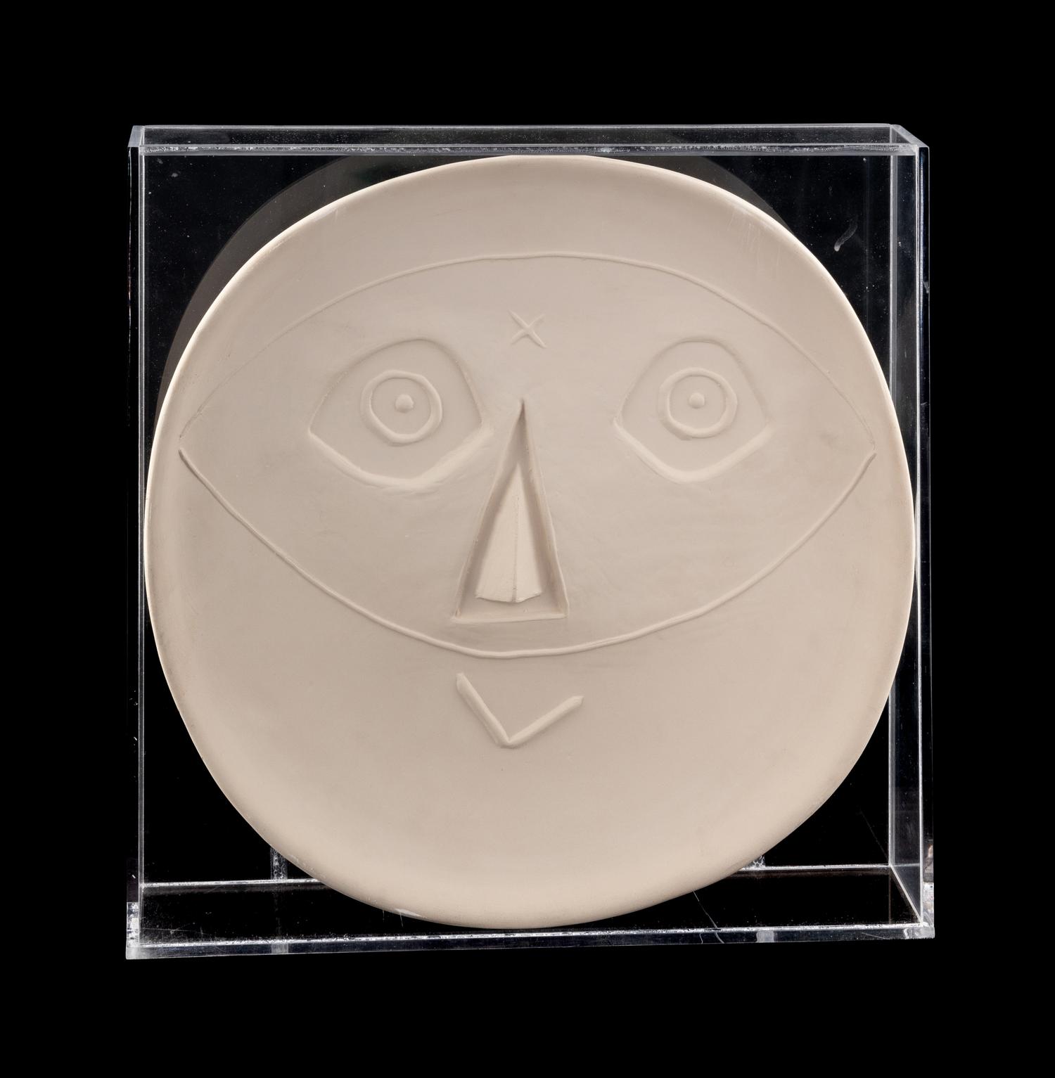 T ê te au masque (A.R. 363), 1956