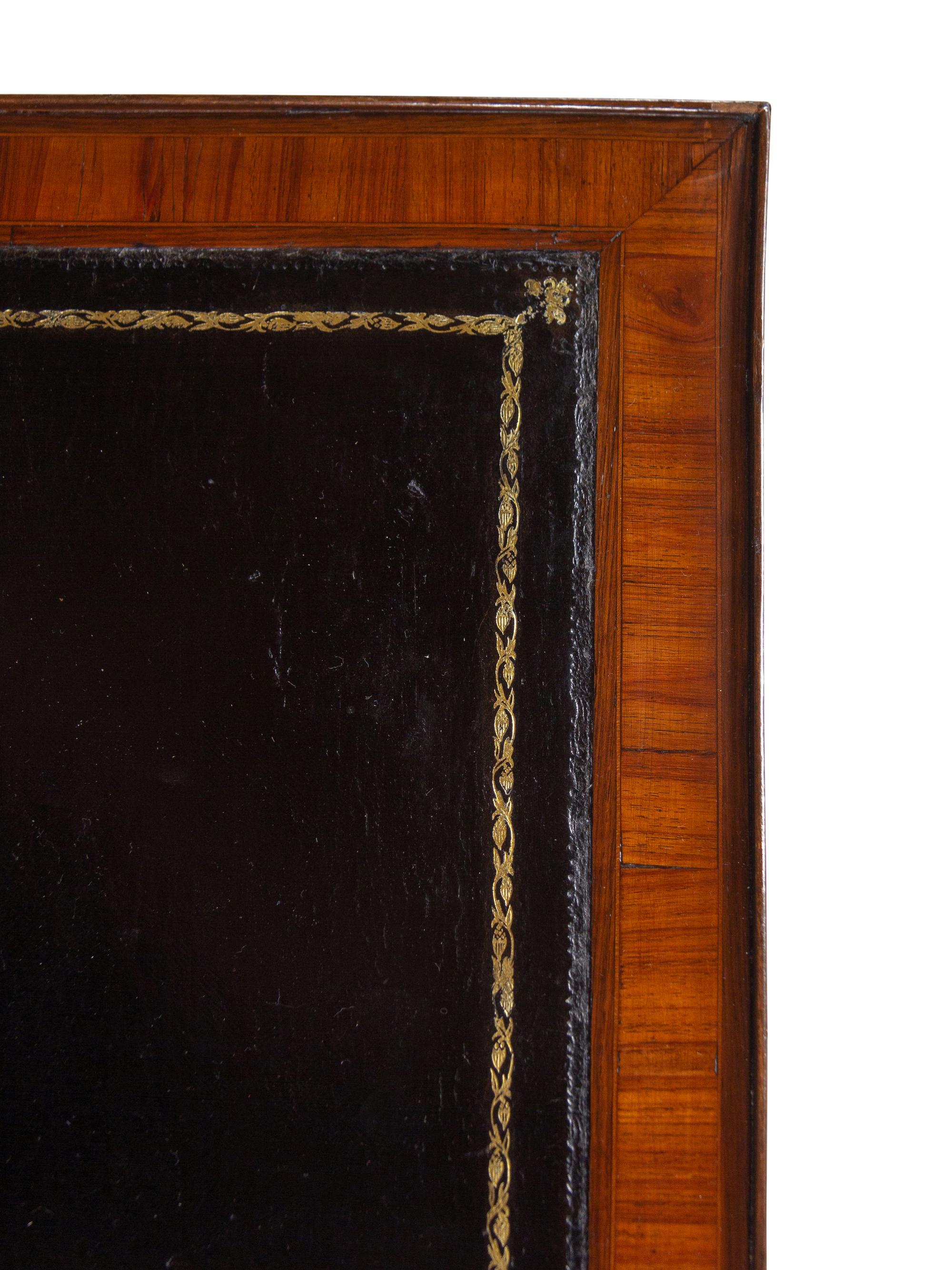 A Louis XV Kingwood Tric-Trac Table