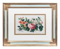 Four Chinese Export Pith Paintings
