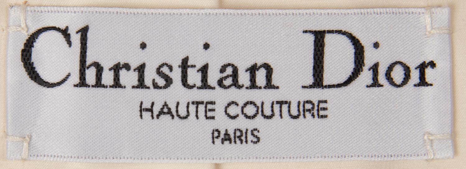 Christian Dior Haute Couture Cream Wool Coat, Autumn/Winter 2014