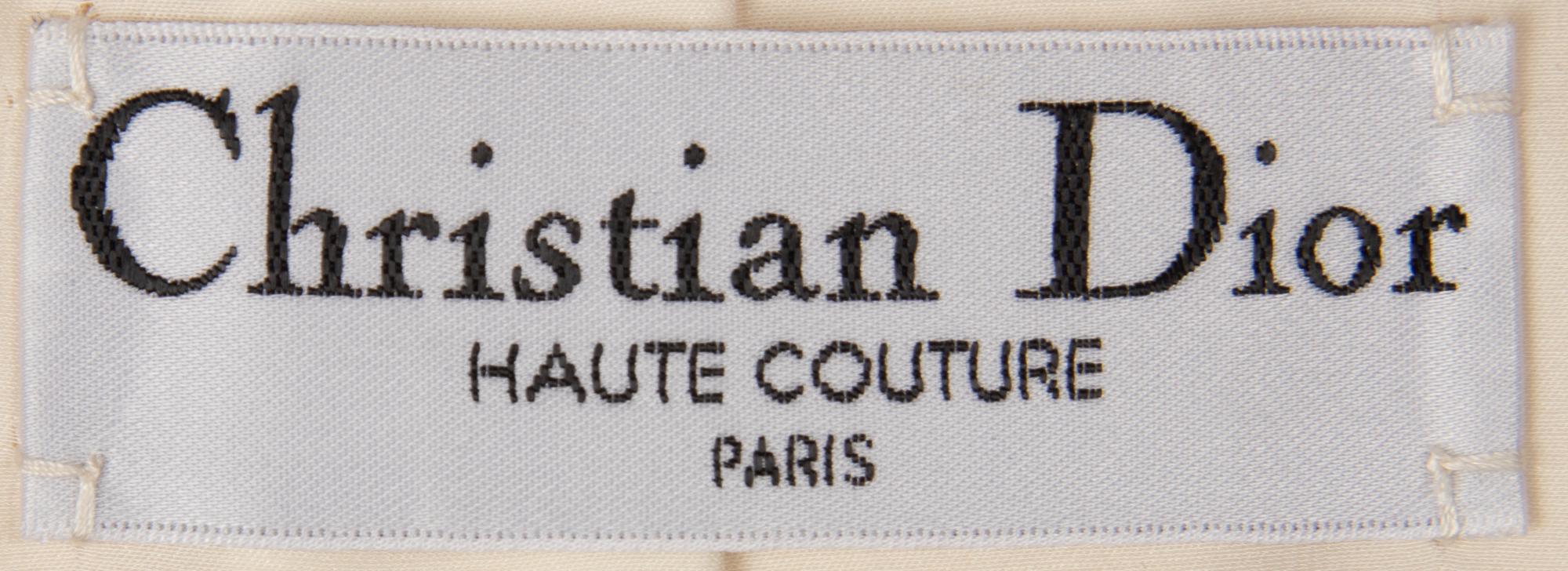 Christian Dior Haute Couture Cream Wool Coat, Autumn/Winter 2014