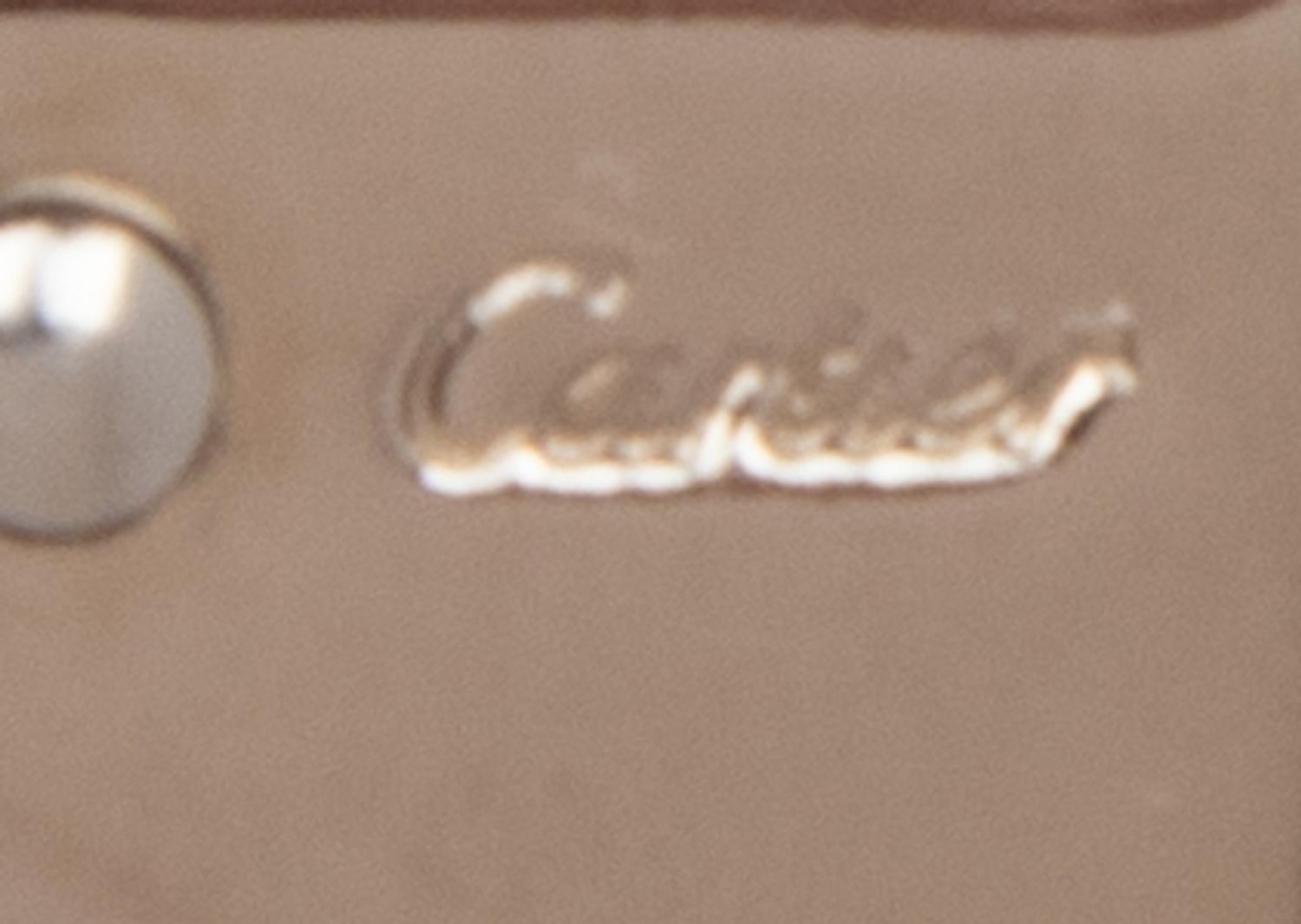 Cartier, Must de Cartier Green Leather Belt