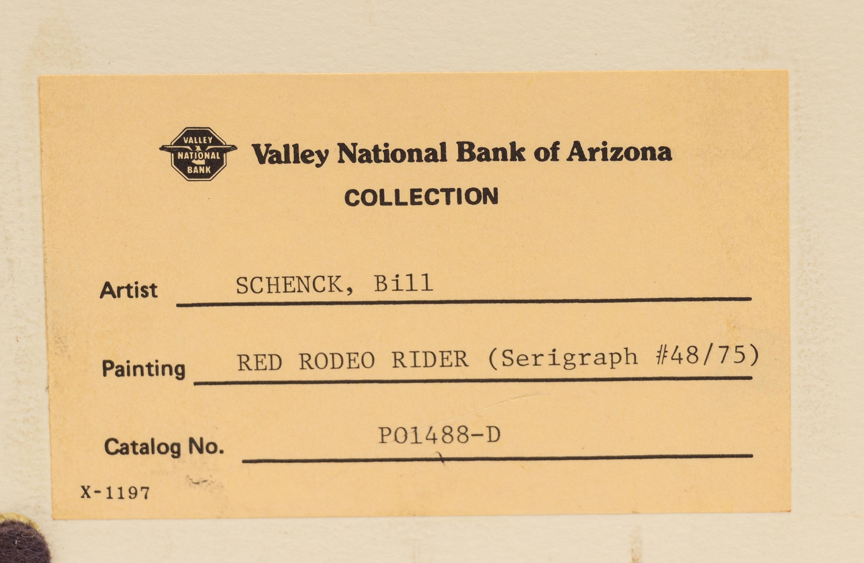 Red Rodeo Rider , edition 48/75
