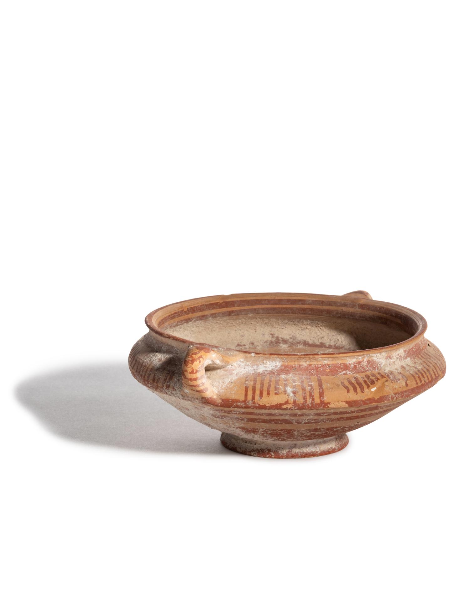 A Greek Pottery Bowl