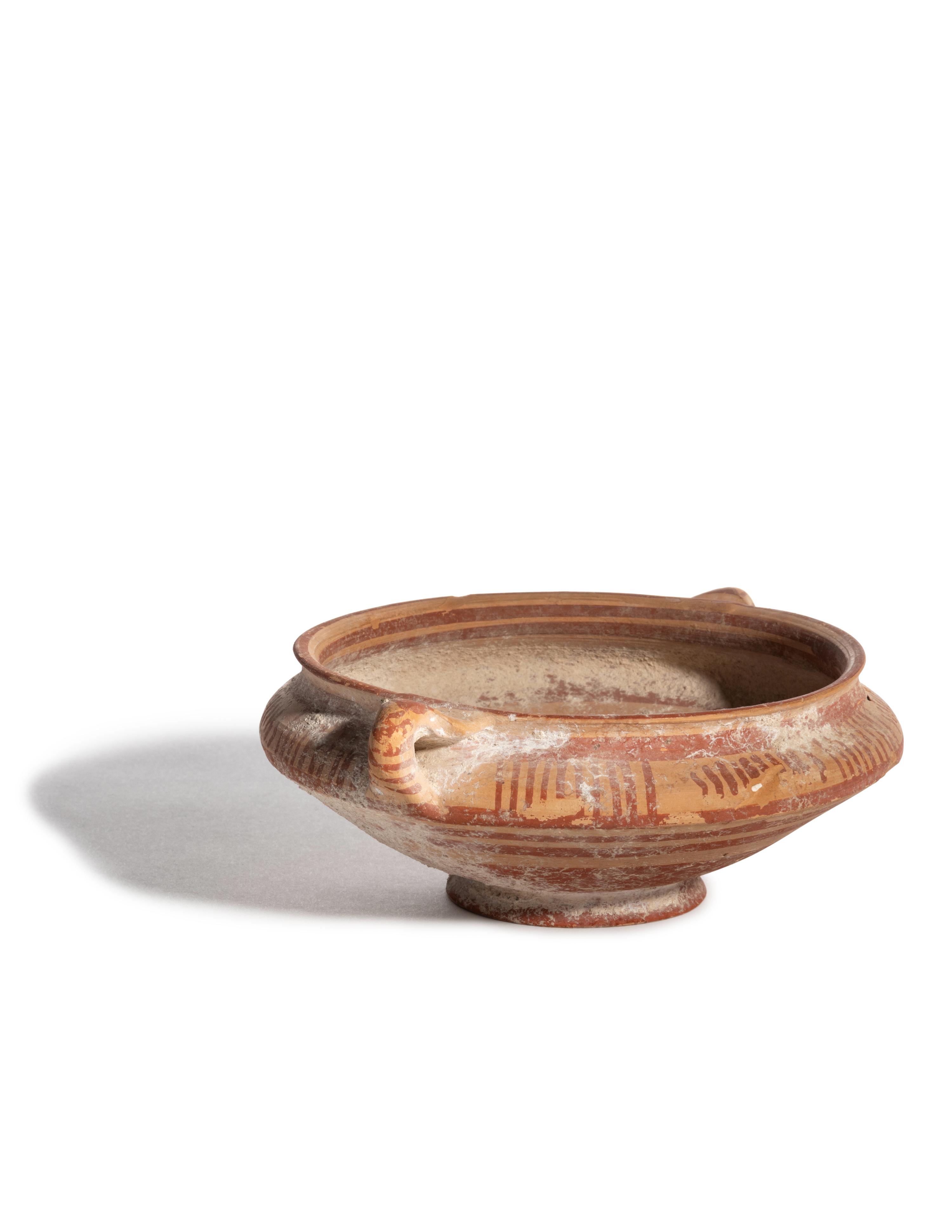A Greek Pottery Bowl