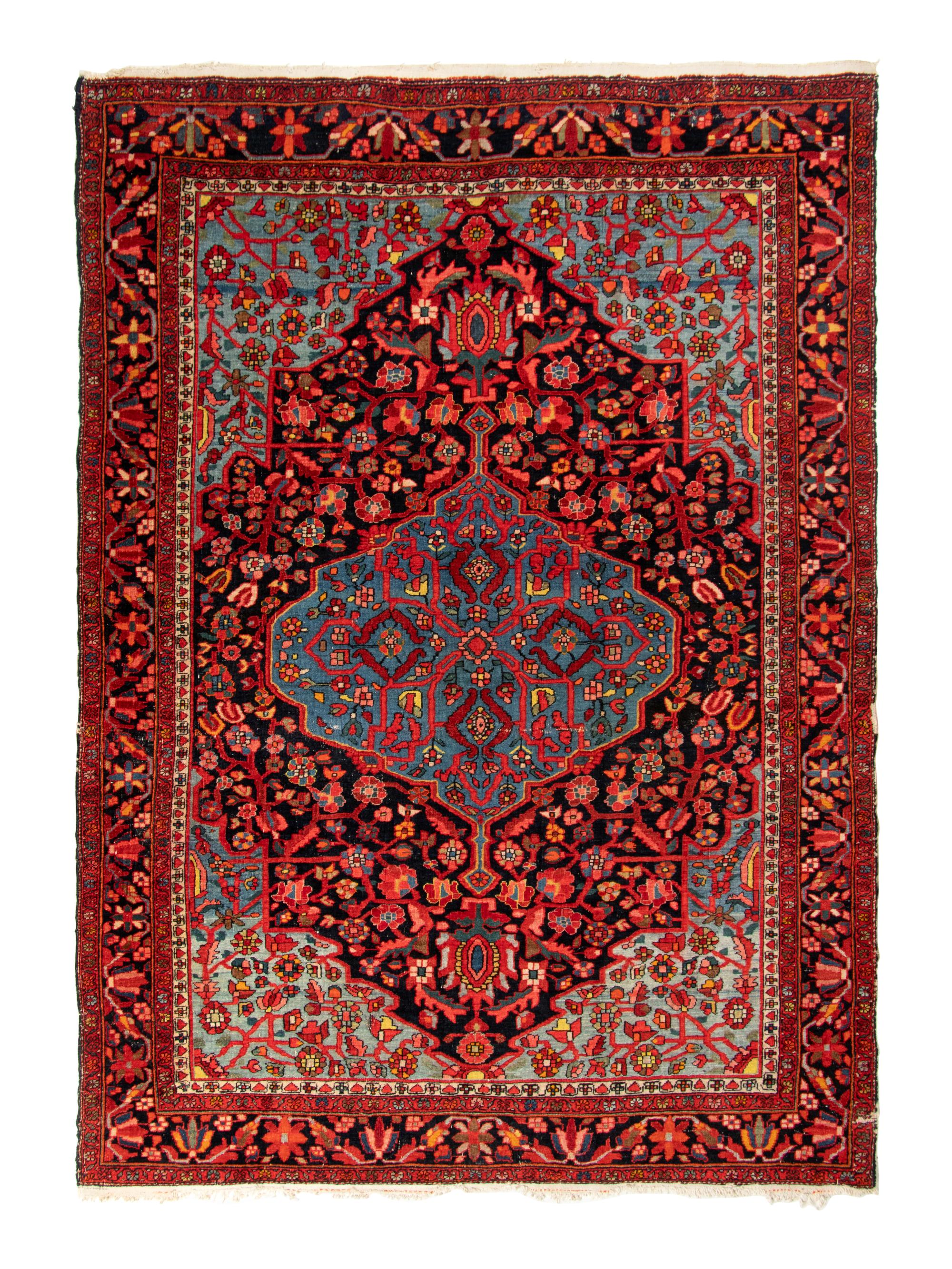 A Feraghan Sarouk Wool Rug