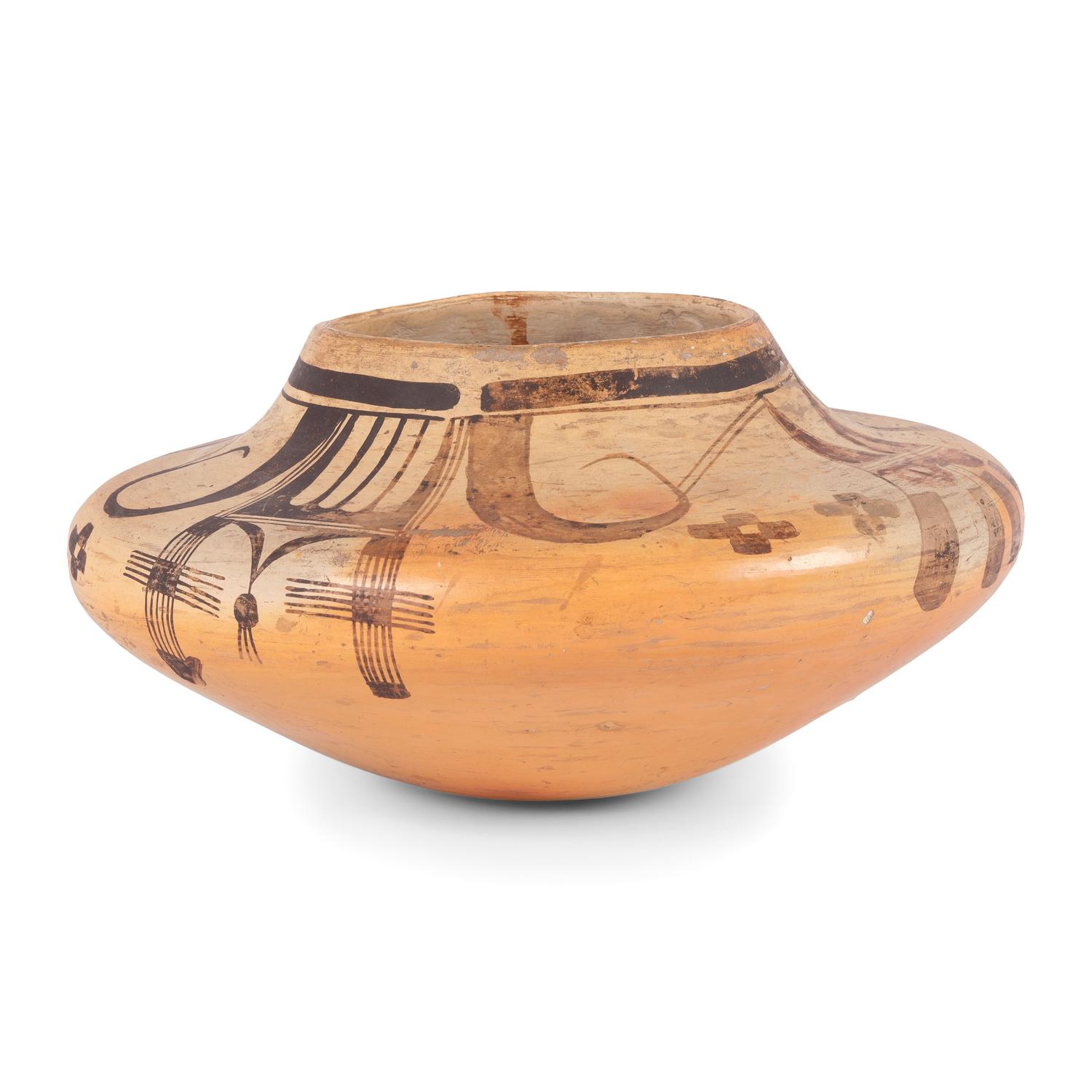 Hopi Polychrome Pottery Jar