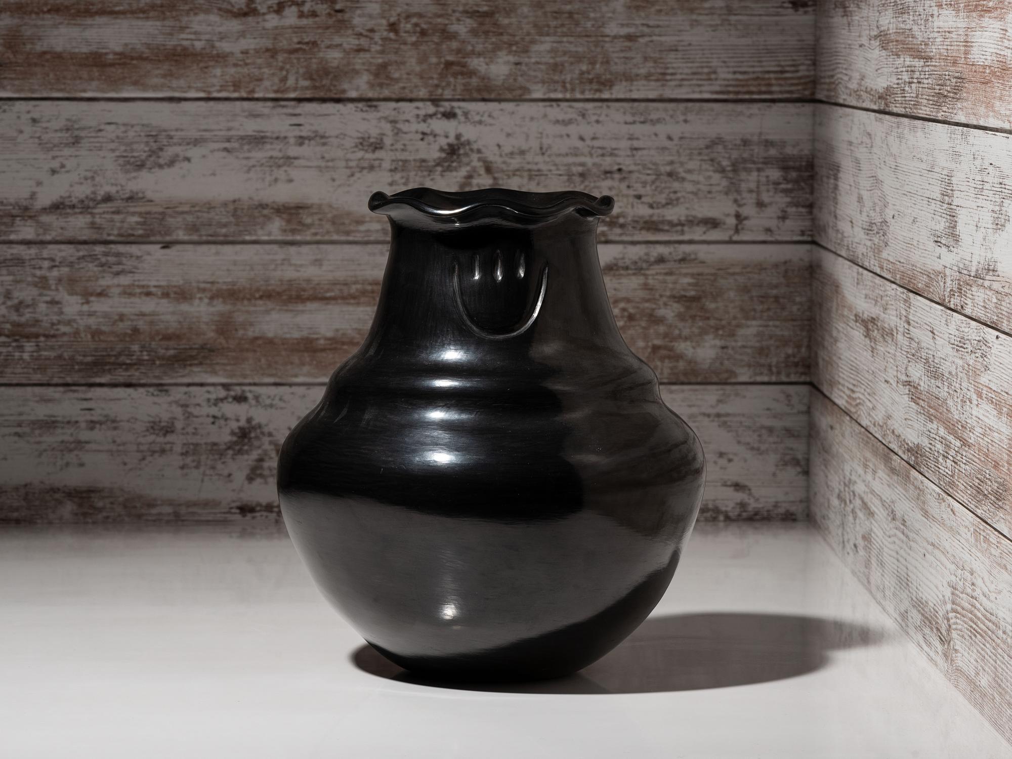 Blackware Pottery Vase