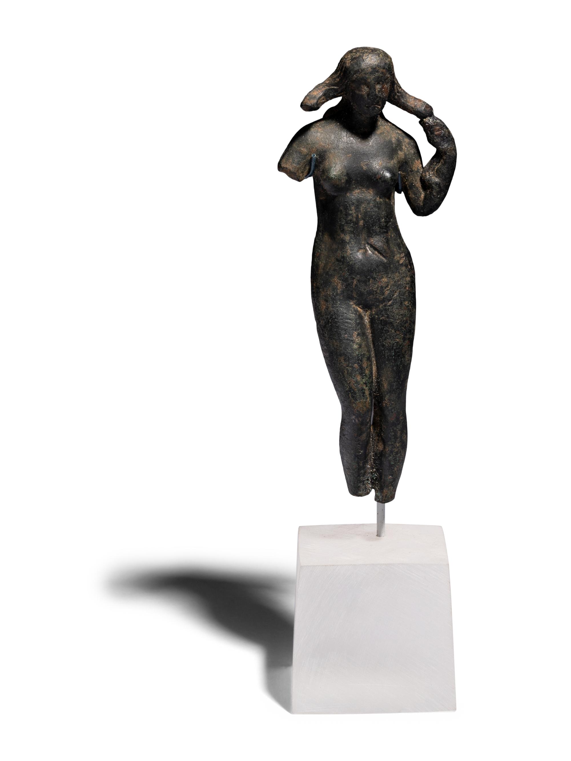 A Roman Bronze Aphrodite