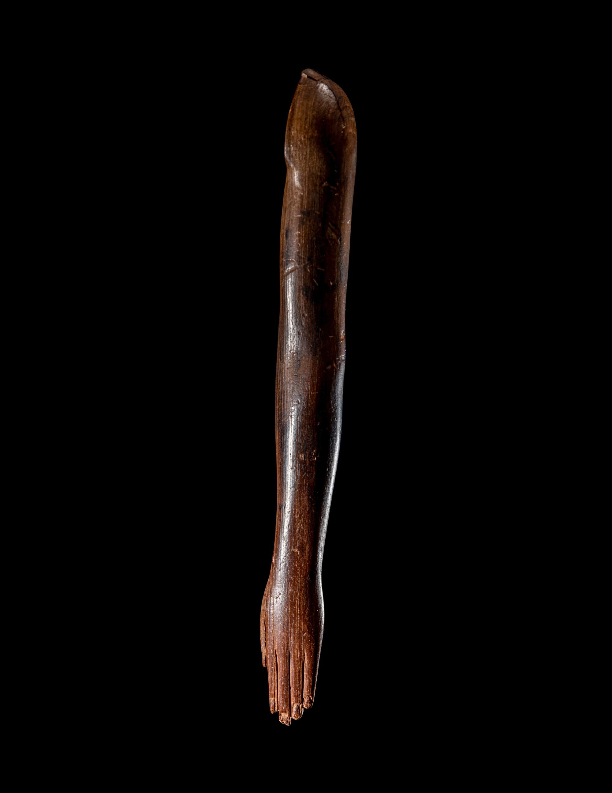 An Egyptian Wood Left Arm
