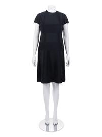 Madame Grès Haute Couture Striped Dress, 1970-80s