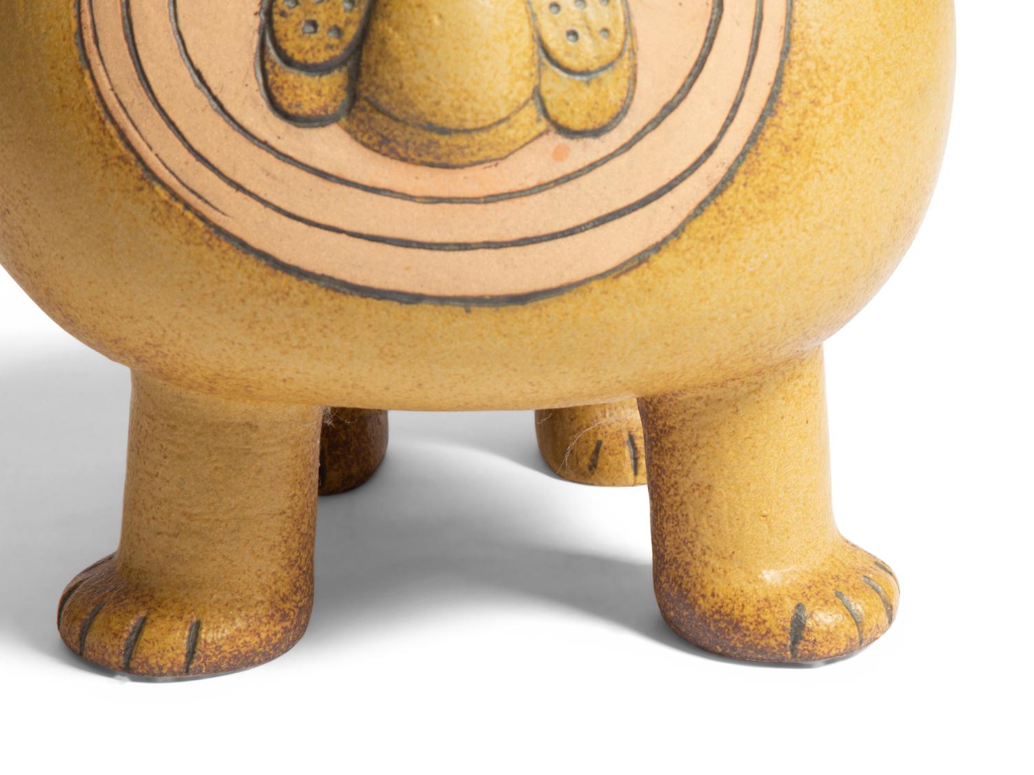 Bulldog Ceramic Sculpture Gustavsberg Studio, Sweden