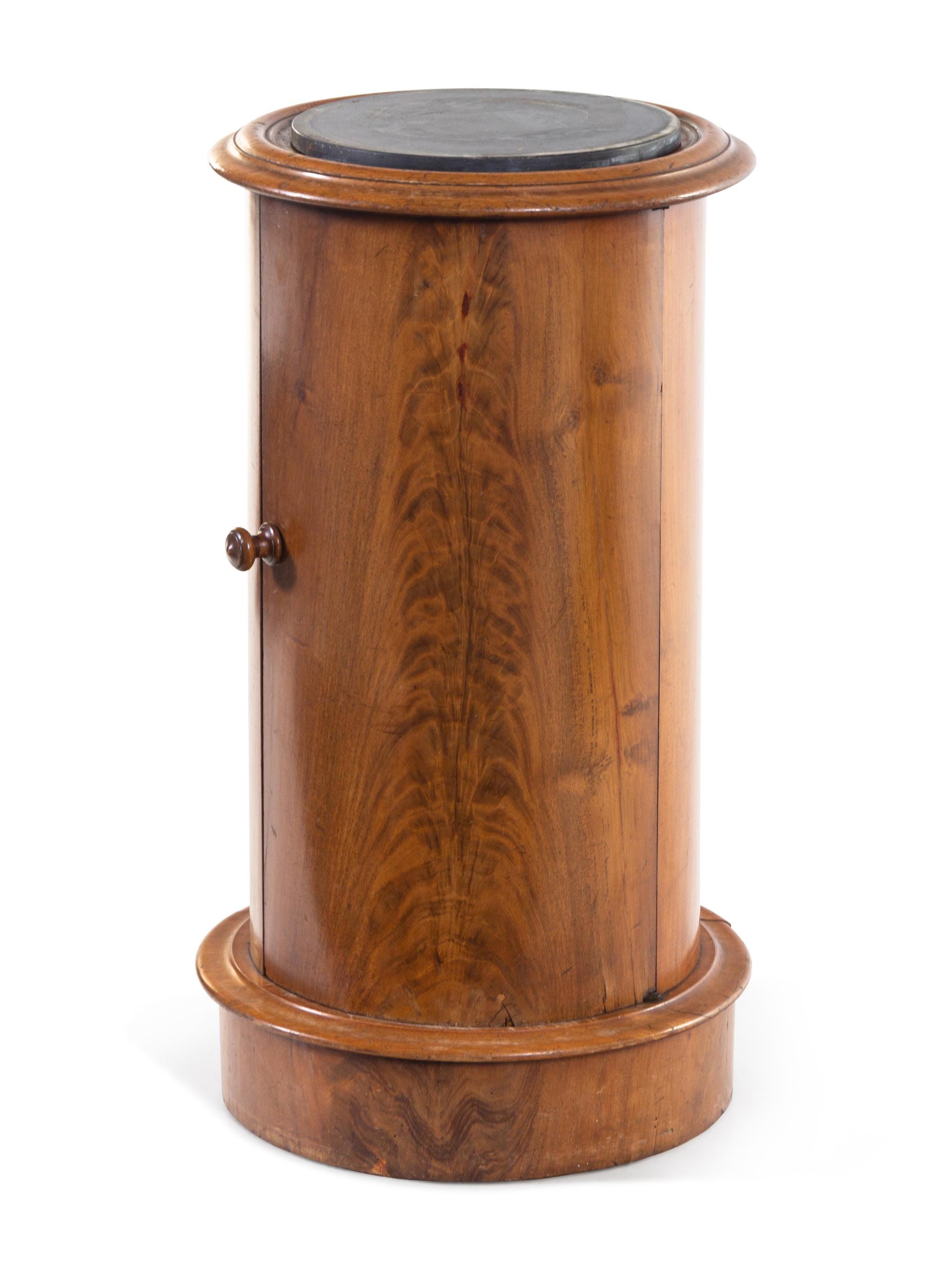 A Biedermeier Maple Commode Cabinet